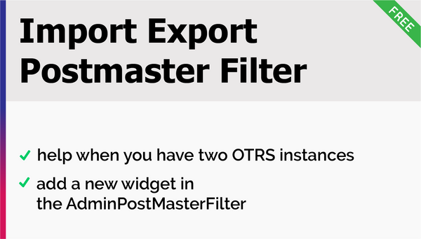 Import Export Postmaster Filter