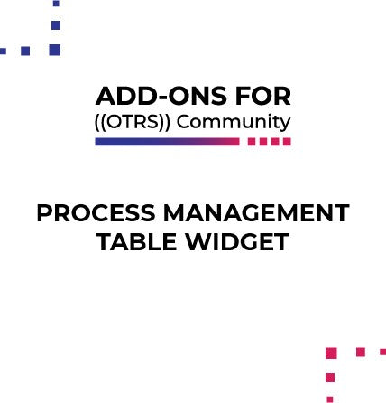 Process Tables Widget